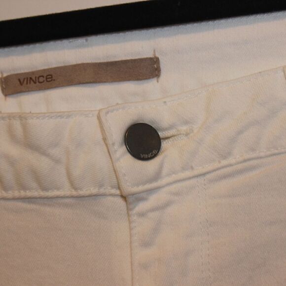 Vince White Skinny Jeans Women Size 30 - Picture 8 of 14